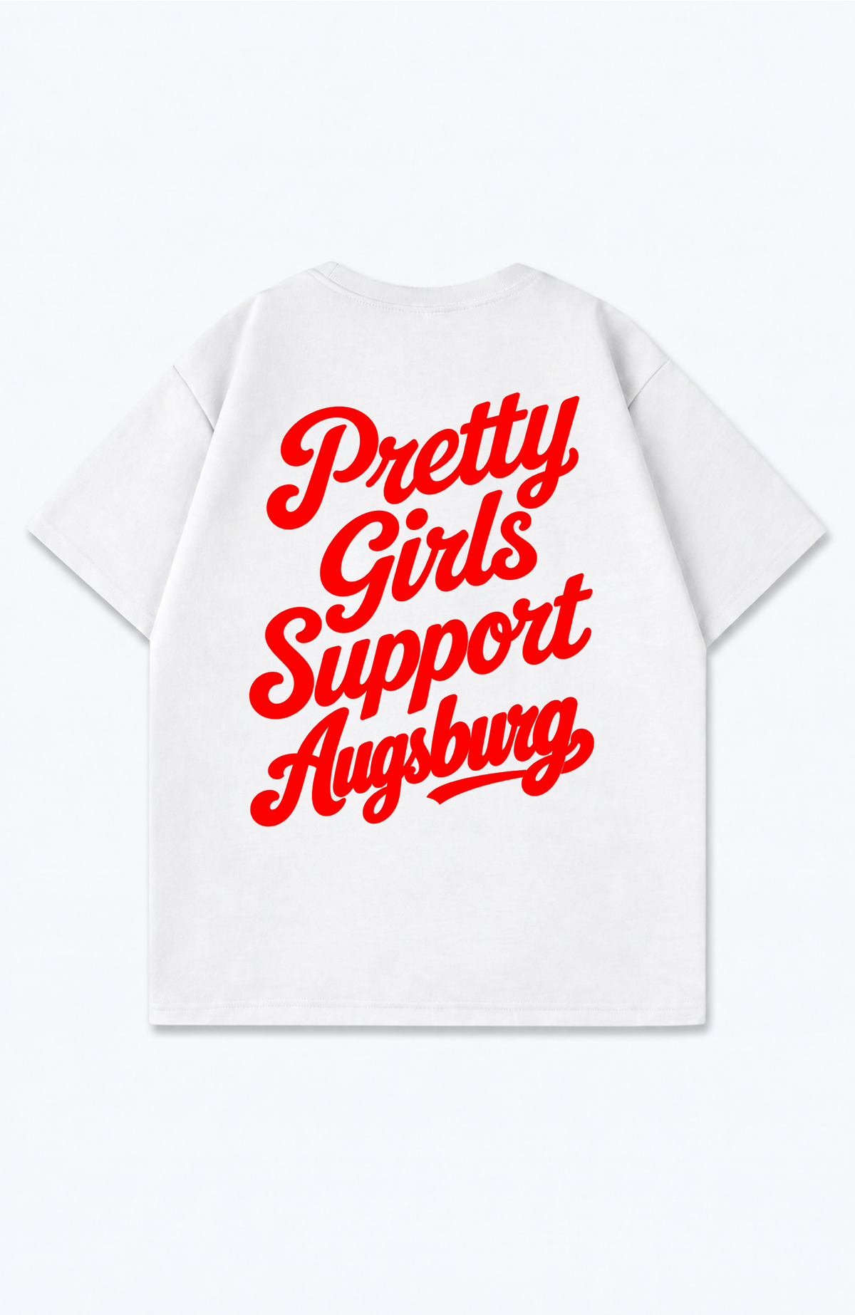 PRETTY GIRLS SUPPORT AUGSBURG OVERSIZED SHIRT