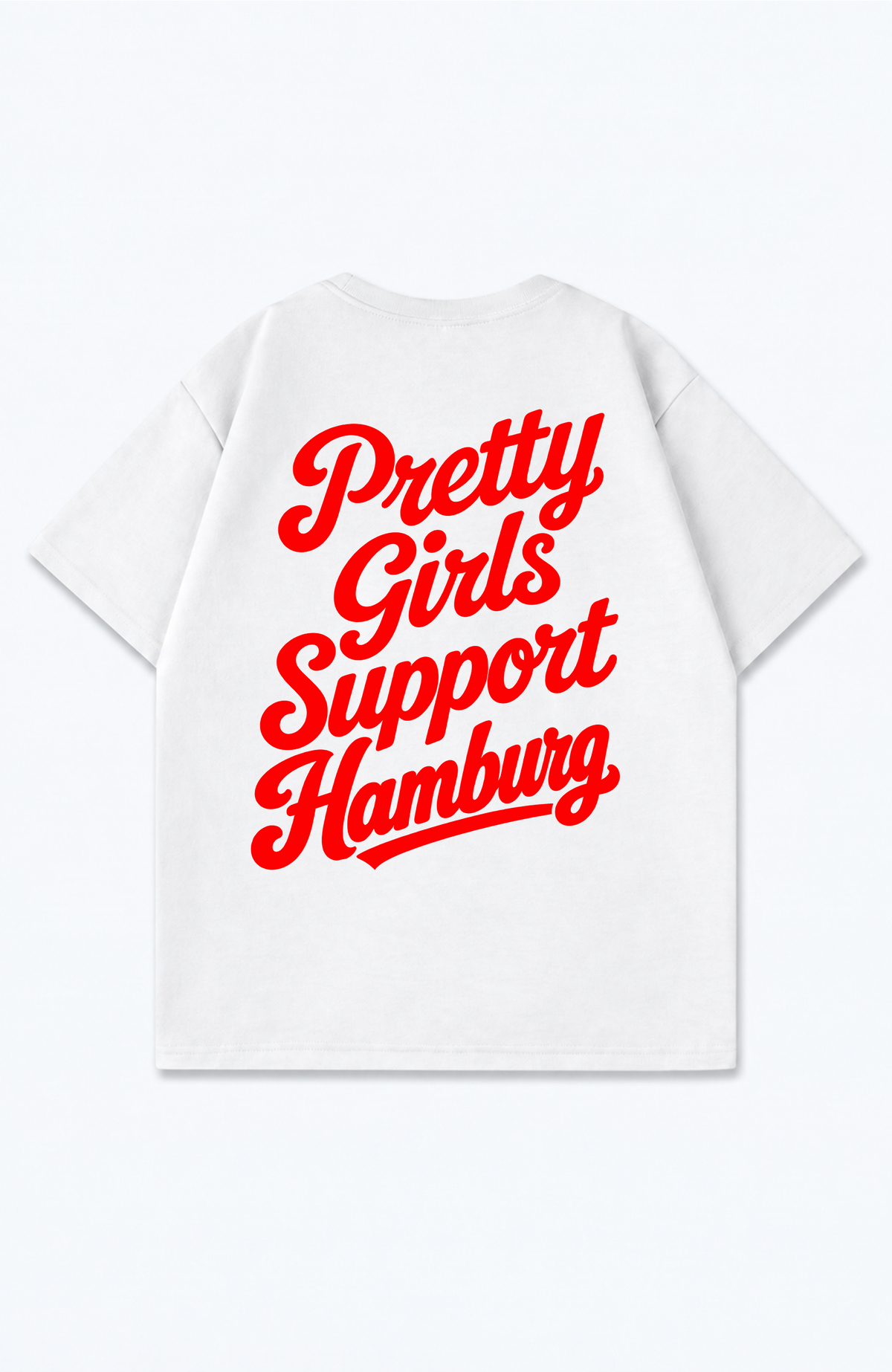 PRETTY GIRLS SUPPORT HAMBURG OVERSIZED SHIRT