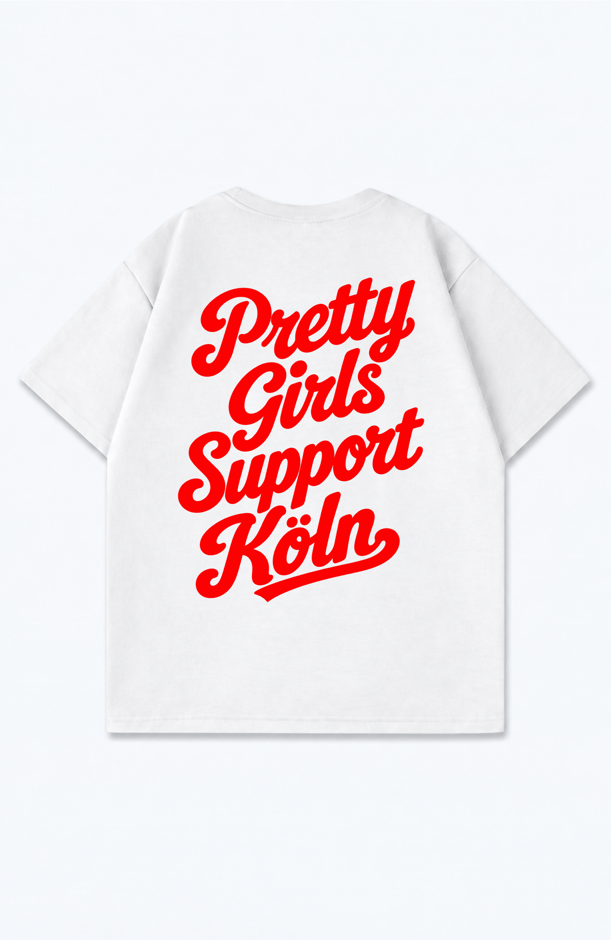 PRETTY GIRLS SUPPORT KÖLN OVERSIZED SHIRT