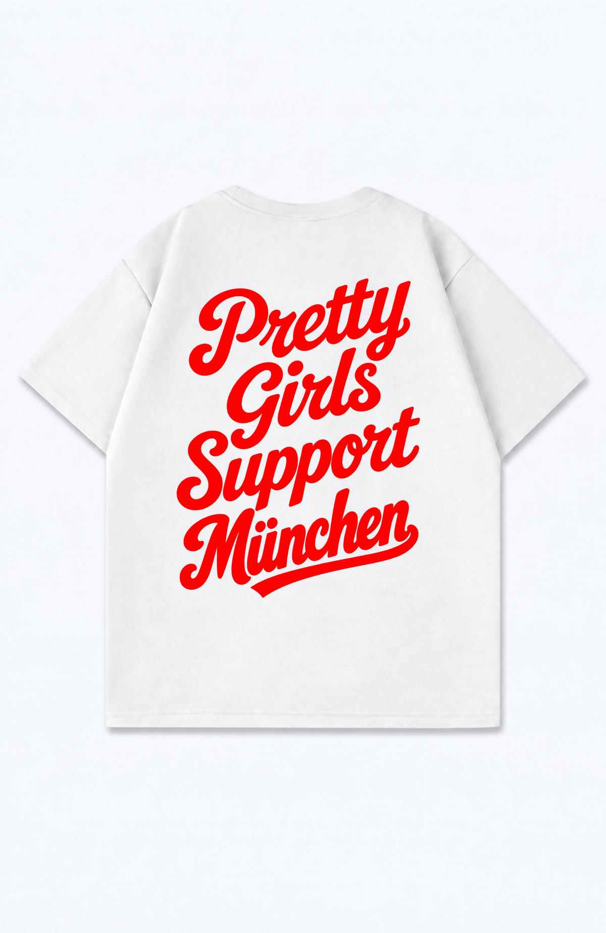 PRETTY GIRLS SUPPORT MÜNCHEN OVERSIZED SHIRT