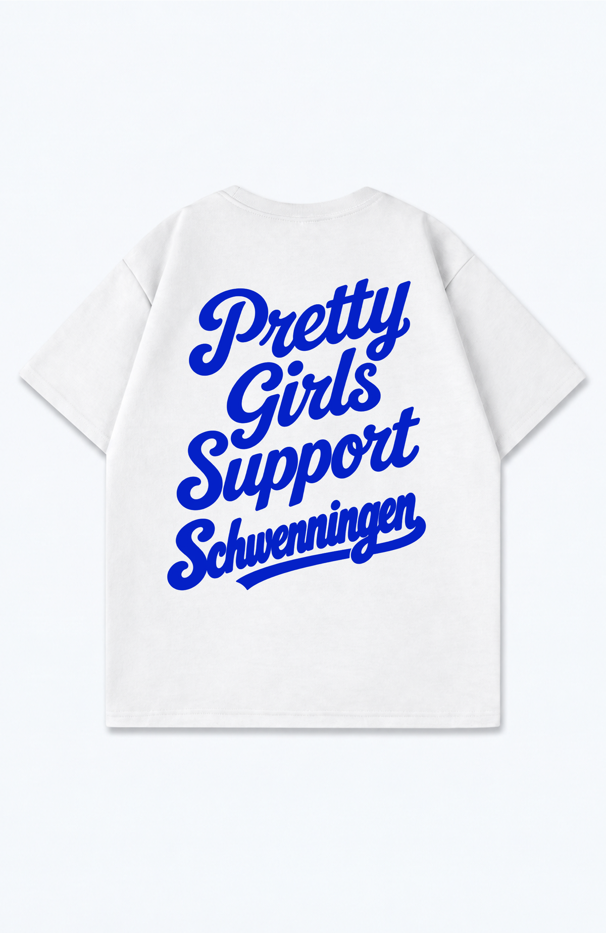 PRETTY GIRLS SUPPORT SCHWENNINGEN OVERSIZED SHIRT