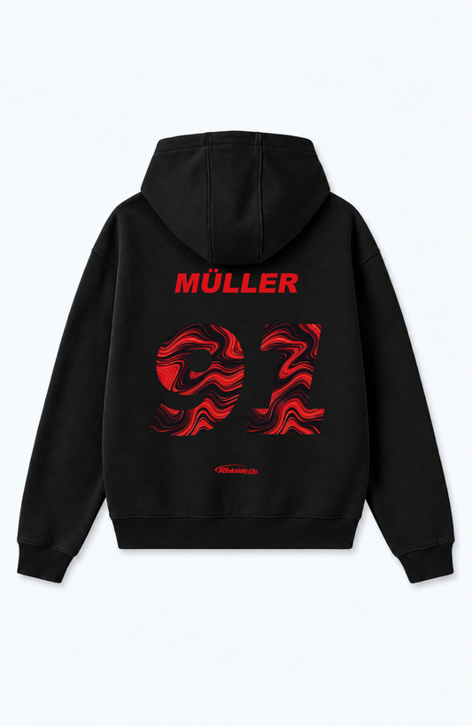 MÜLLER 91 OVERSIZED HOODIE
