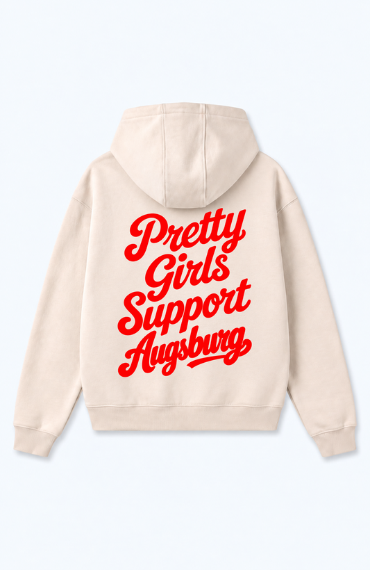 PRETTY GIRLS SUPPORT AUGSBURG OVERSIZED HOODIE