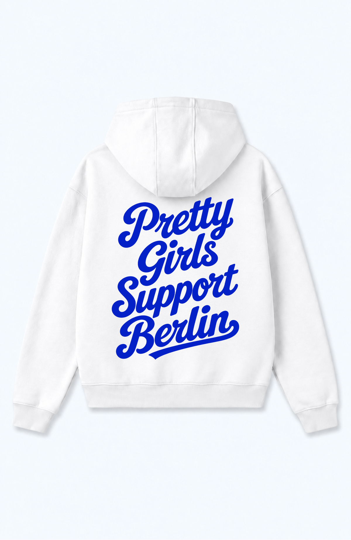 PRETTY GIRLS SUPPORT BERLIN OVERSIZED HOODIE