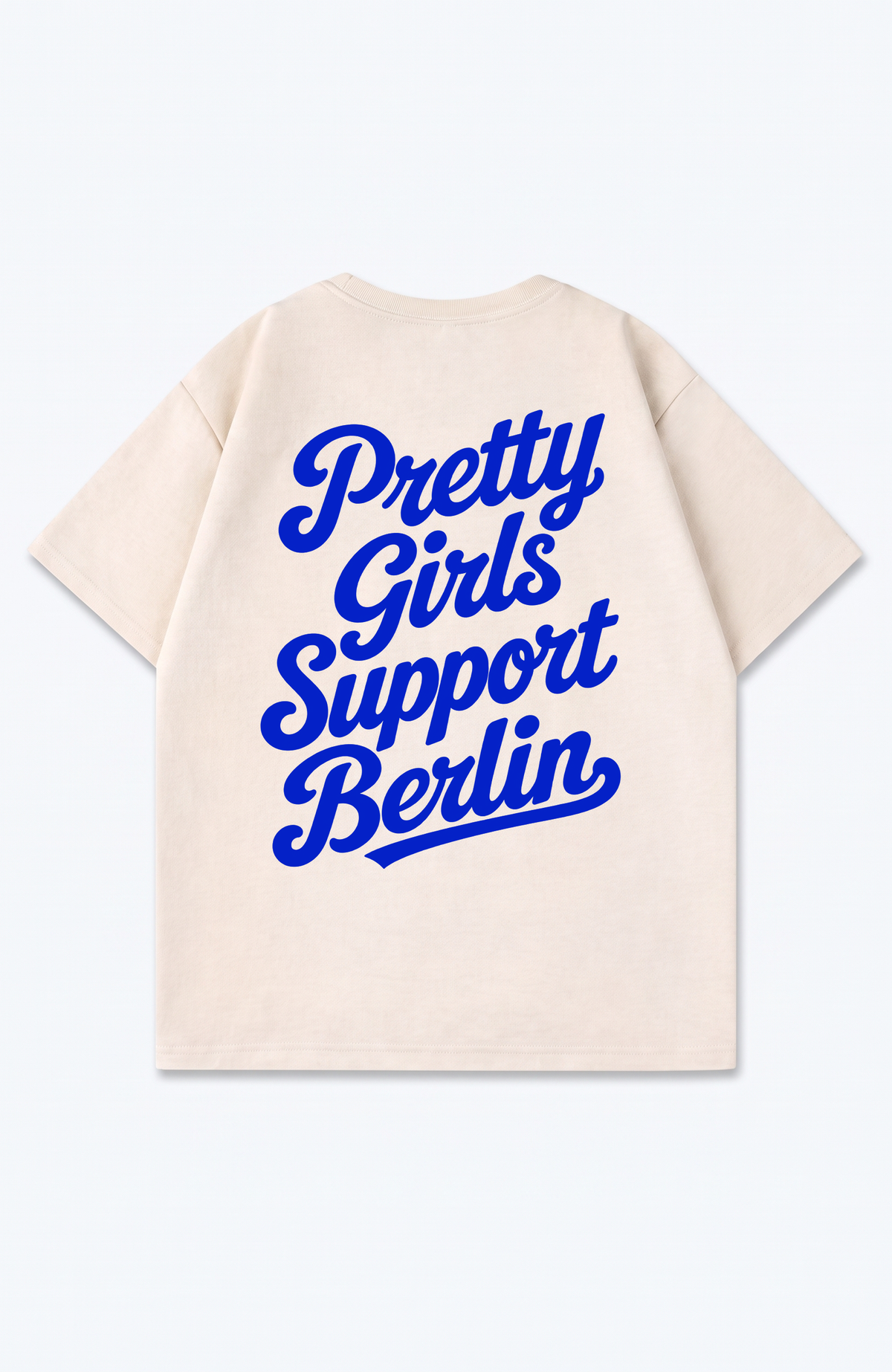 PRETTY GIRLS SUPPORT BERLIN OVERSIZED SHIRT