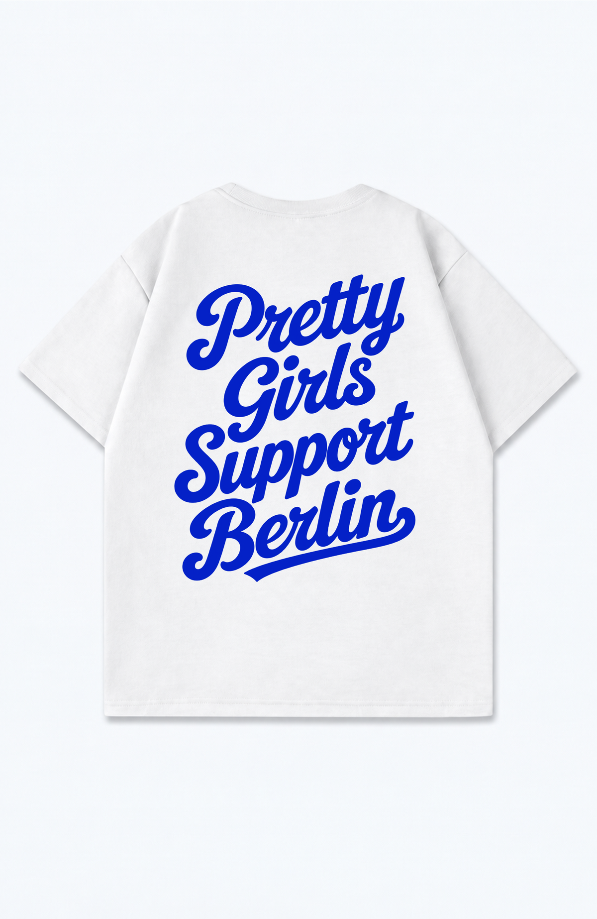 PRETTY GIRLS SUPPORT BERLIN OVERSIZED SHIRT