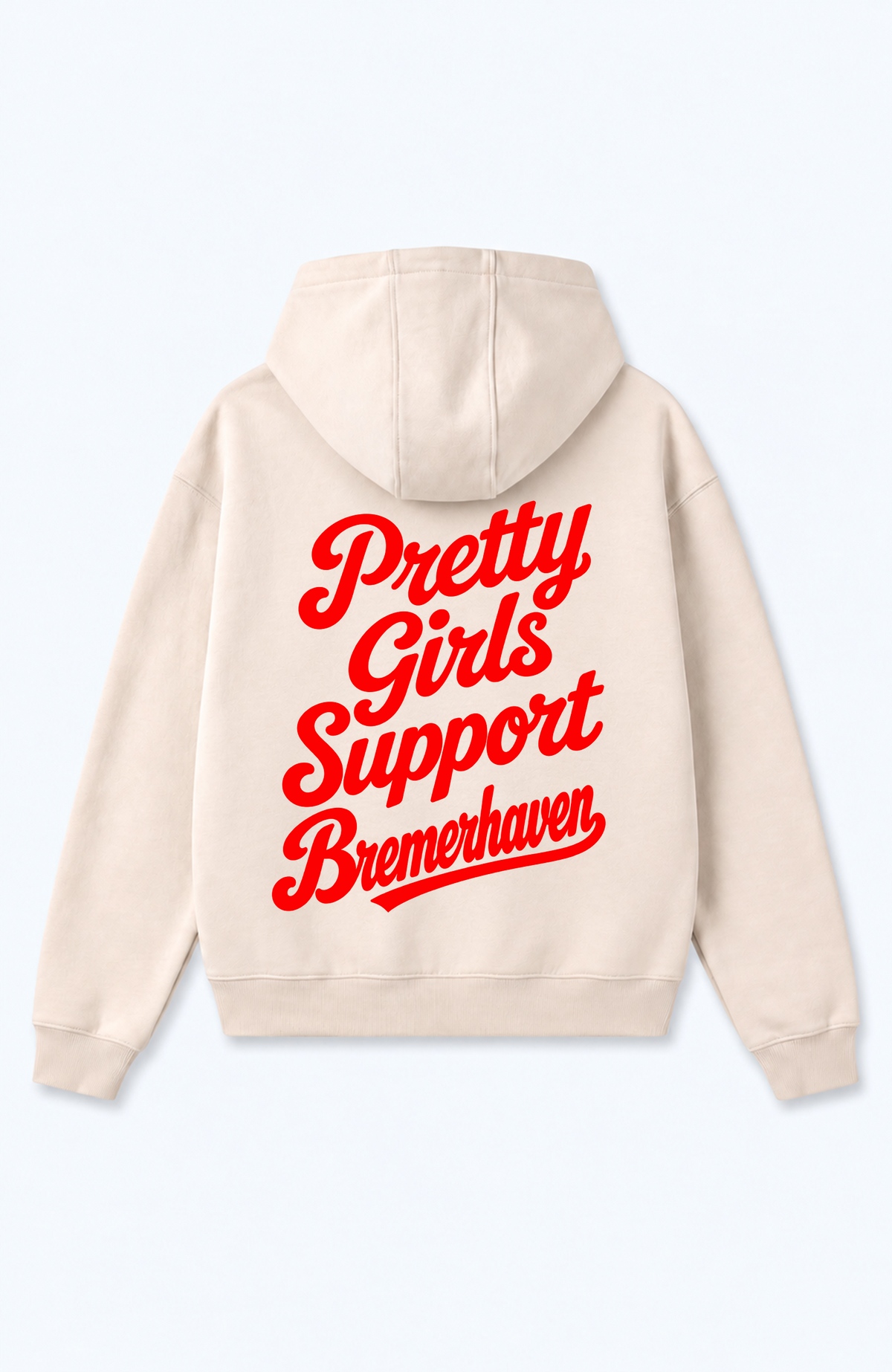 PRETTY GIRLS SUPPORT BREMERHAVEN OVERSIZED HOODIE