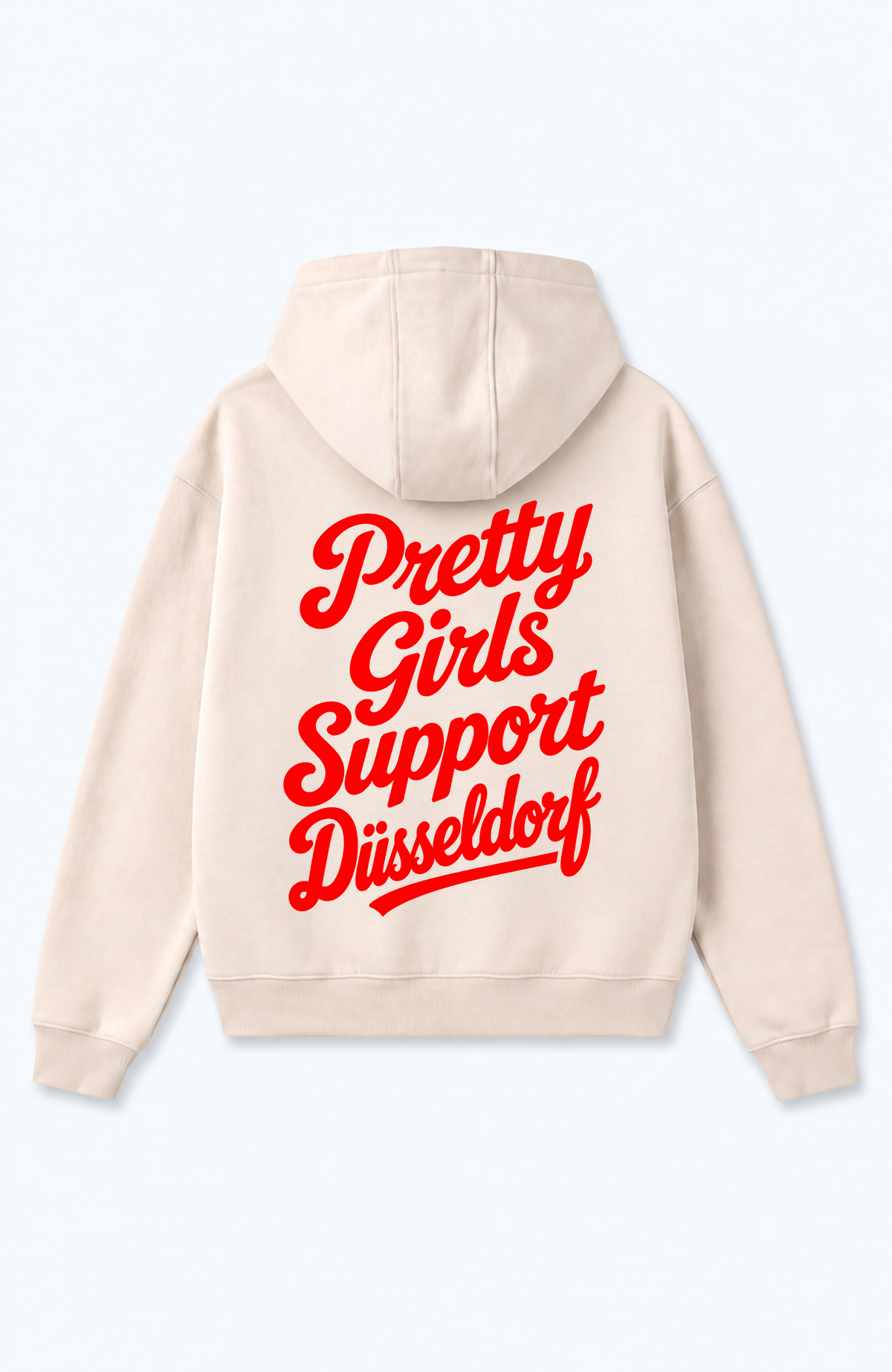 PRETTY GIRLS SUPPORT DÜSSELDORF OVERSIZED HOODIE