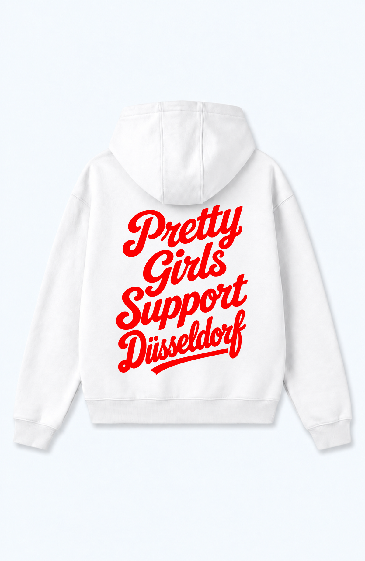 PRETTY GIRLS SUPPORT DÜSSELDORF OVERSIZED HOODIE