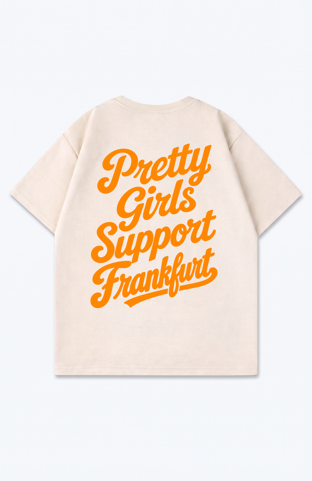 PRETTY GIRLS SUPPORT FRANKFURT OVERSIZED SHIRT