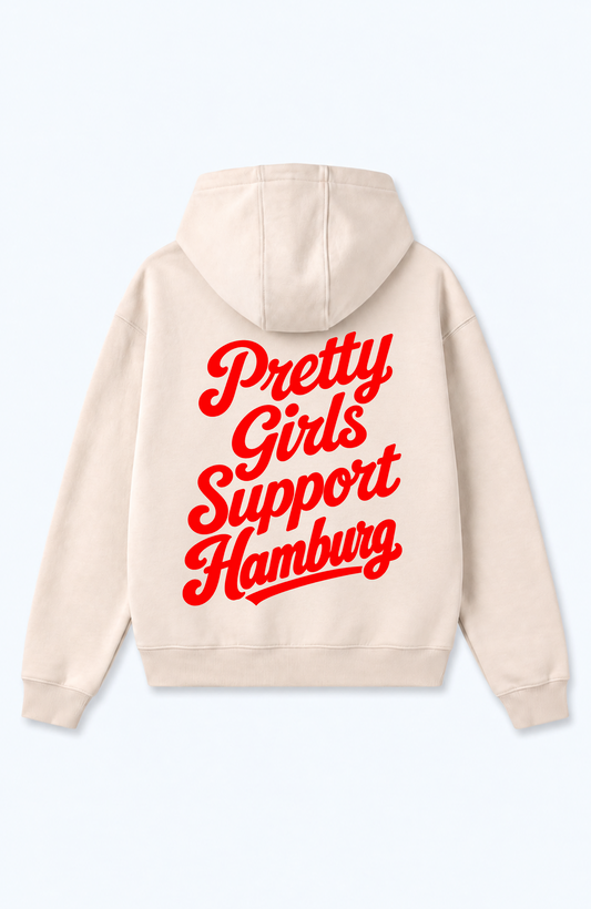 PRETTY GIRLS SUPPORT HAMBURG OVERSIZED HOODIE