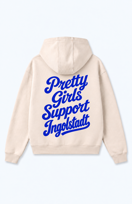 PRETTY GIRLS SUPPORT INGOLSTADT OVERSIZED HOODIE
