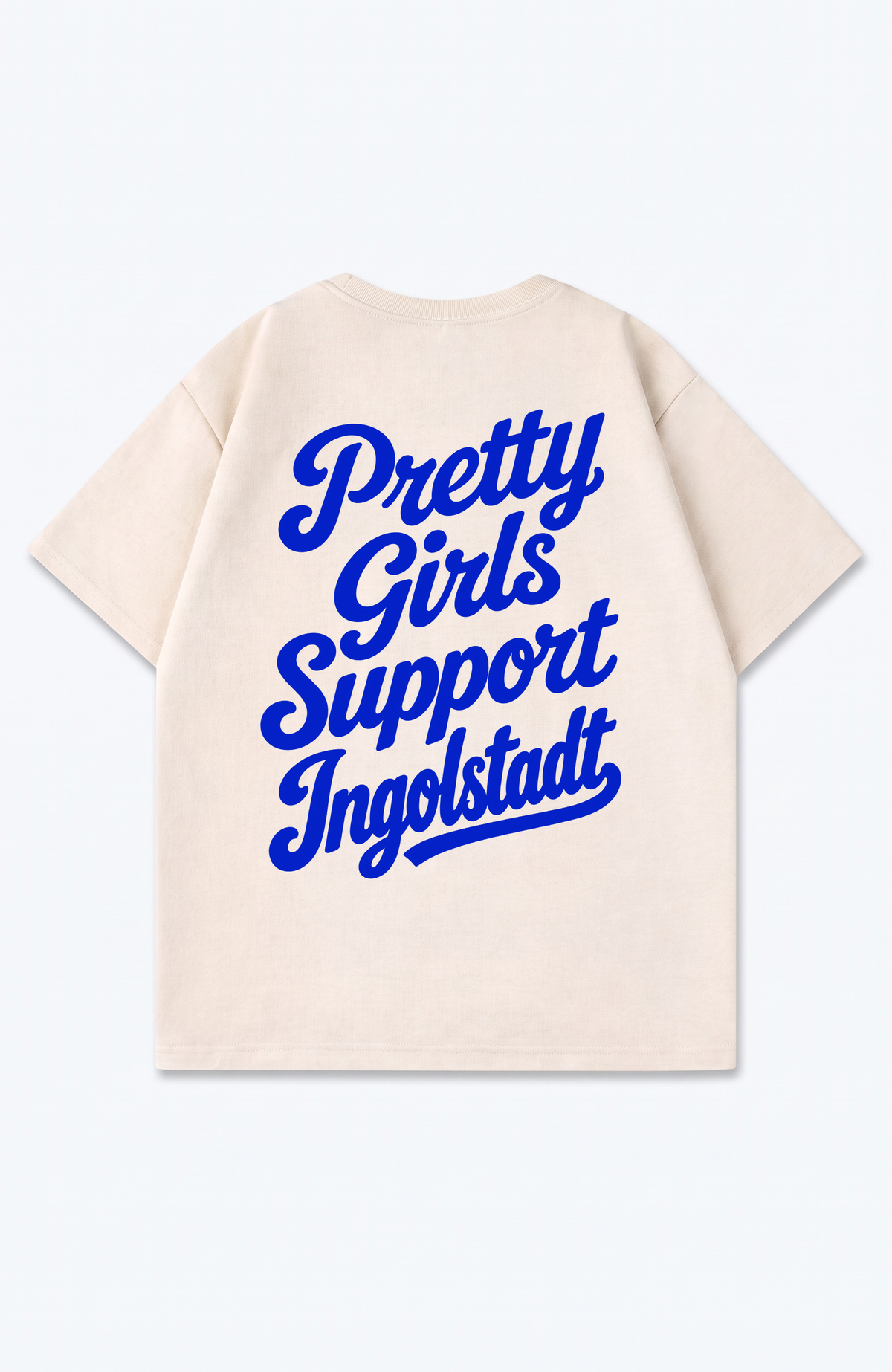 PRETTY GIRLS SUPPORT INGOLSTADT OVERSIZED SHIRT