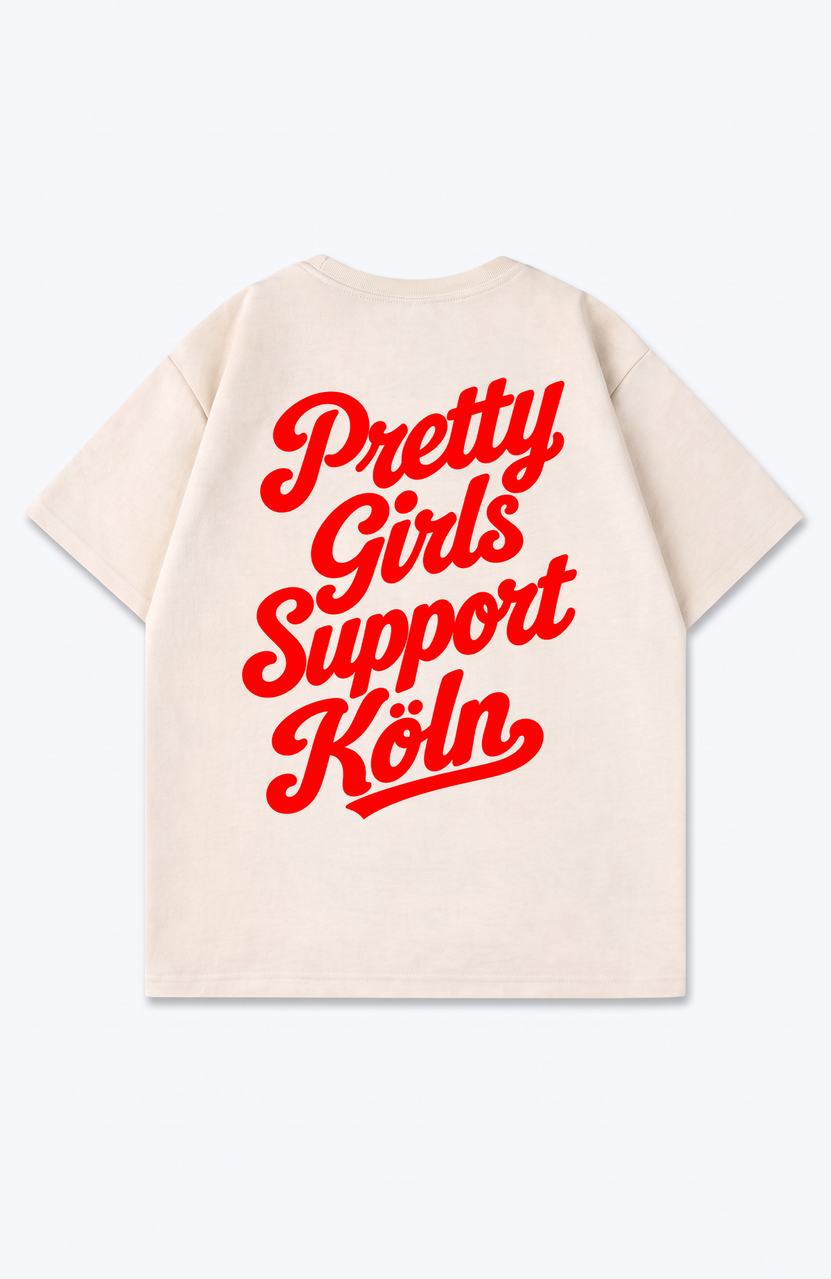 PRETTY GIRLS SUPPORT KÖLN OVERSIZED SHIRT