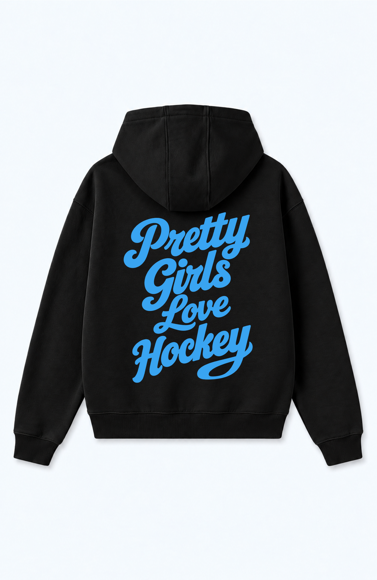 PRETTY GIRLS LOVE HOCKEY OVERSIZED HOODIE