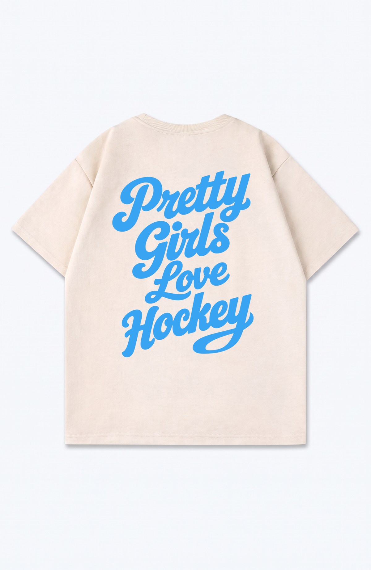 PRETTY GIRLS LOVE HOCKEY OVERSIZED SHIRT