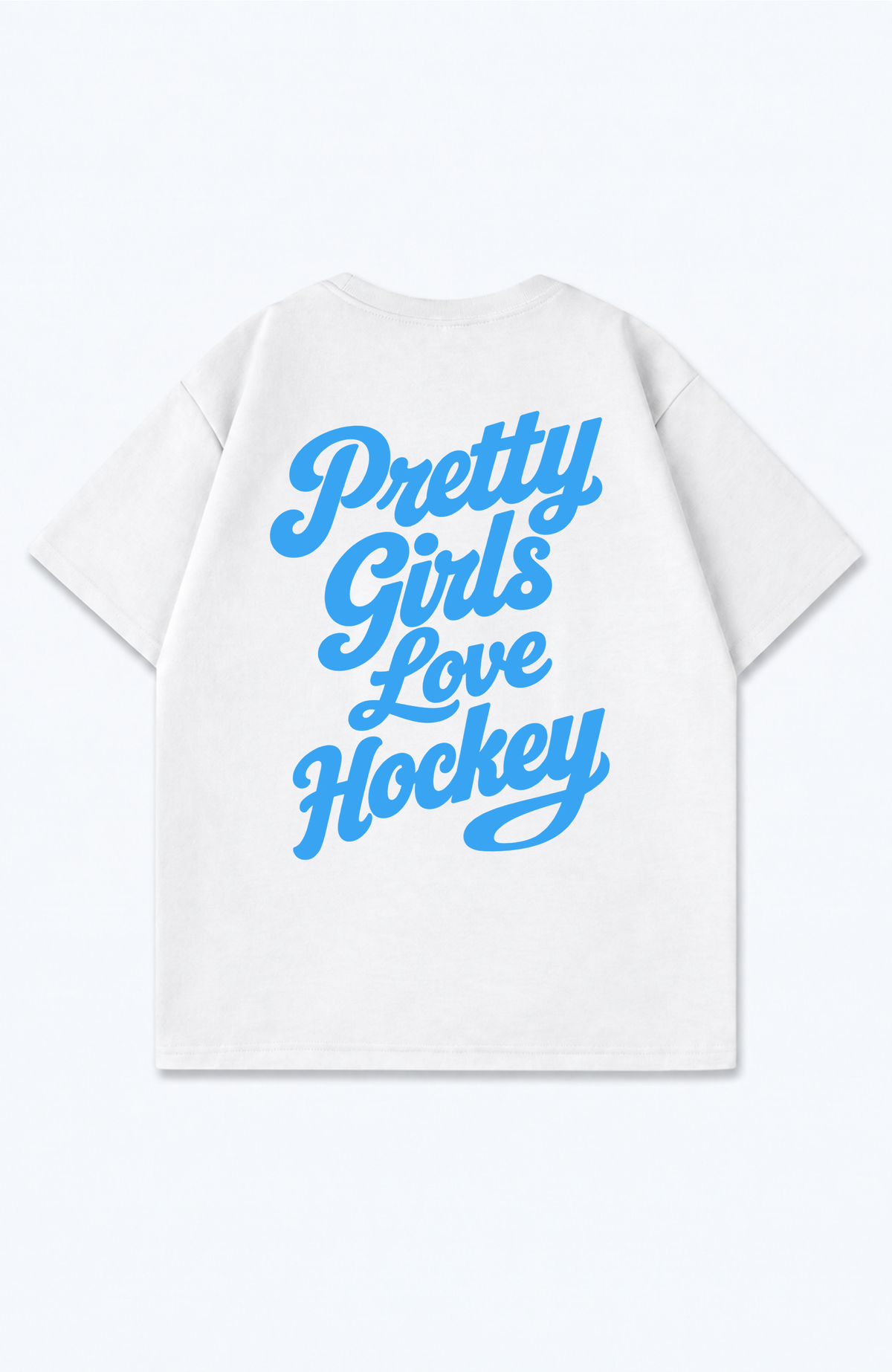 PRETTY GIRLS LOVE HOCKEY OVERSIZED SHIRT