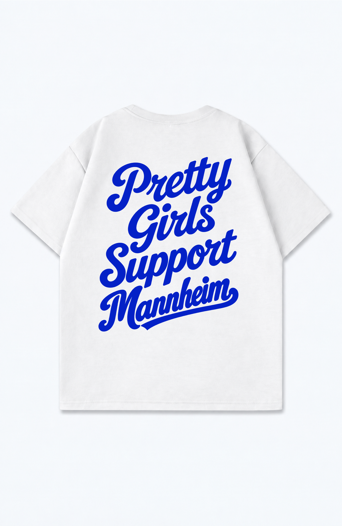 PRETTY GIRLS SUPPORT MANNHEIM OVERSIZED SHIRT