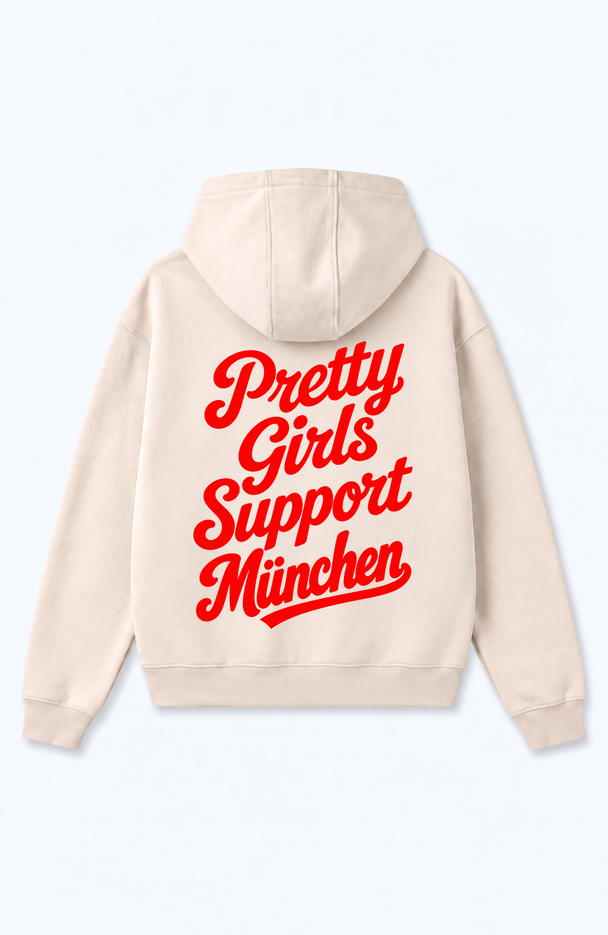 PRETTY GIRLS SUPPORT MÜNCHEN OVERSIZED HOODIE