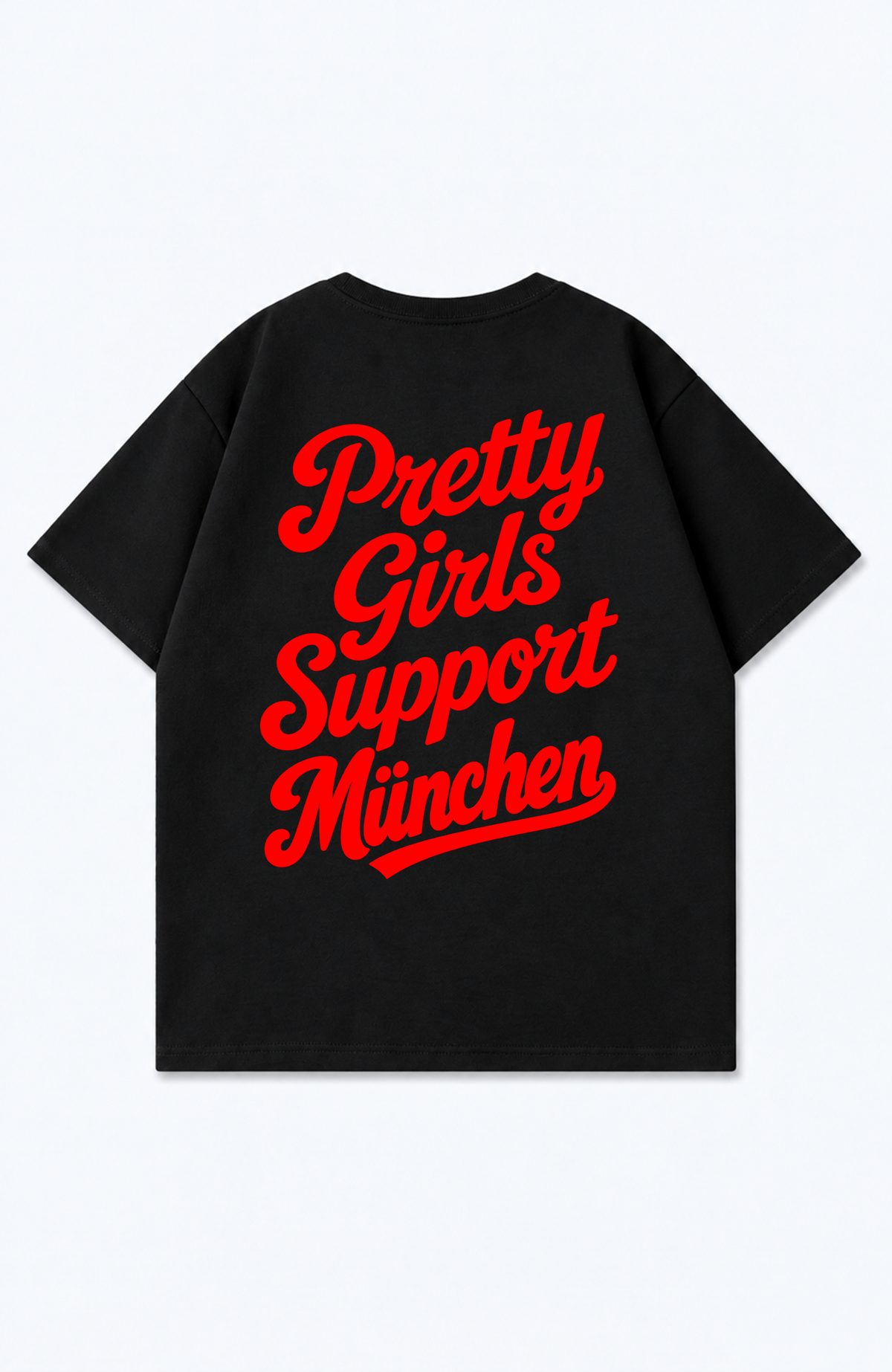 PRETTY GIRLS SUPPORT MÜNCHEN OVERSIZED SHIRT