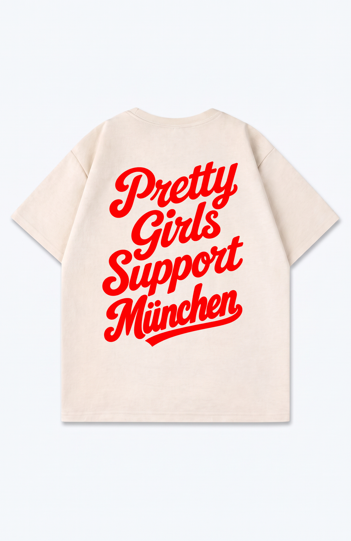 PRETTY GIRLS SUPPORT MÜNCHEN OVERSIZED SHIRT