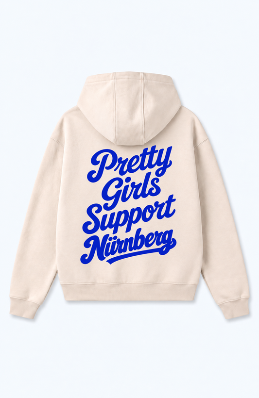 PRETTY GIRLS SUPPORT NÜRNBERG OVERSIZED HOODIE