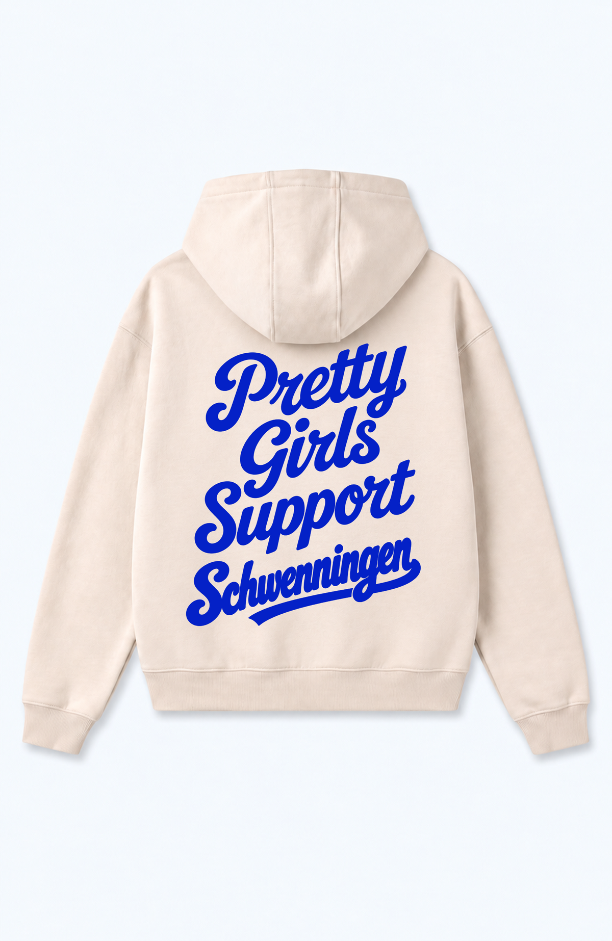 PRETTY GIRLS SUPPORT SCHWENNINGEN OVERSIZED HOODIE