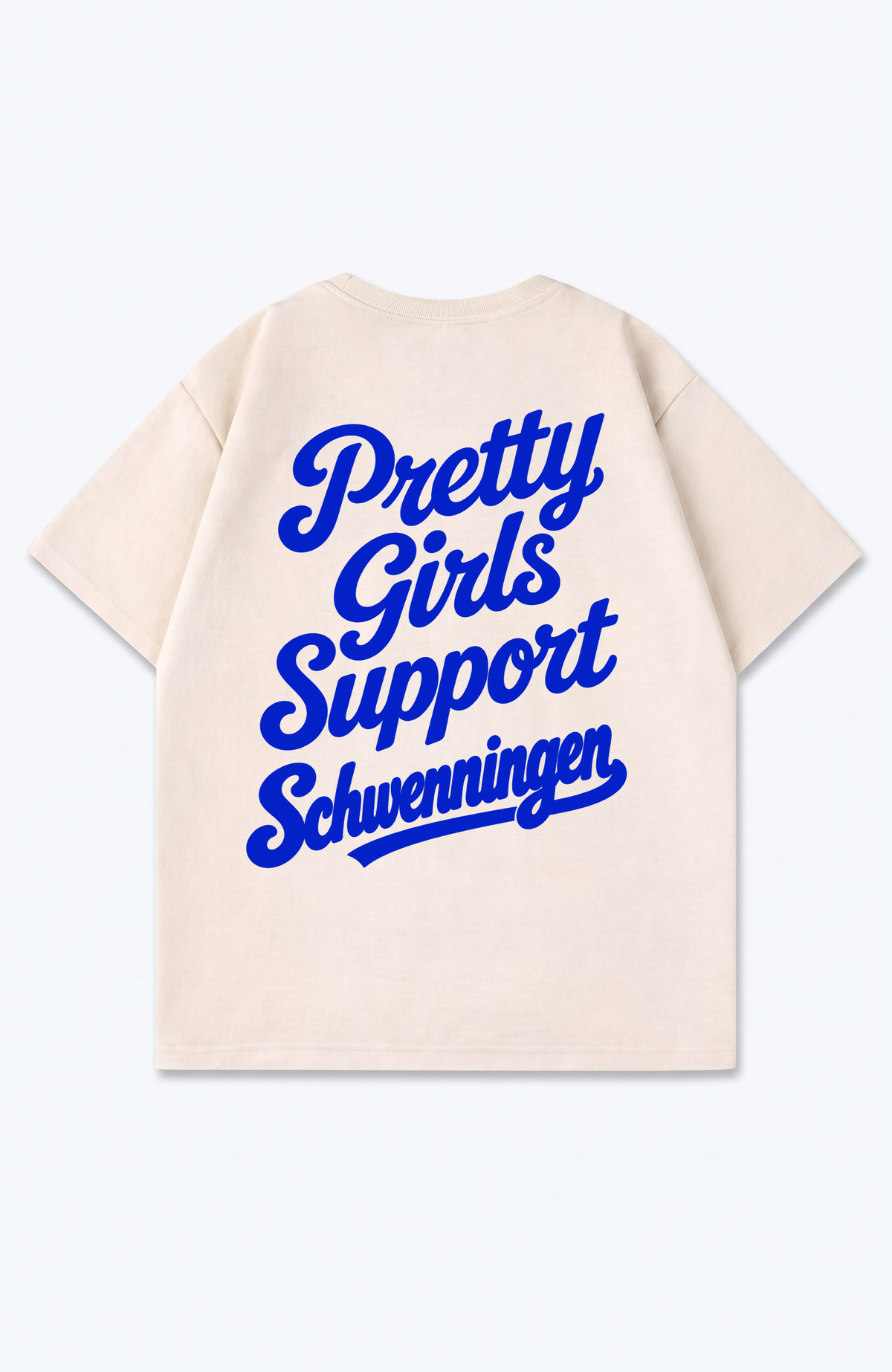 PRETTY GIRLS SUPPORT SCHWENNINGEN OVERSIZED SHIRT