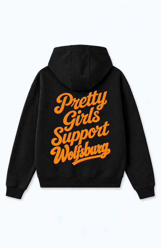 PRETTY GIRLS SUPPORT WOLFSBURG OVERSIZED HOODIE