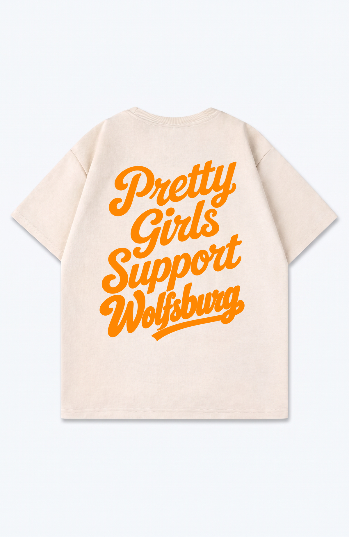 PRETTY GIRLS SUPPORT WOLFSBURG OVERSIZED SHIRT